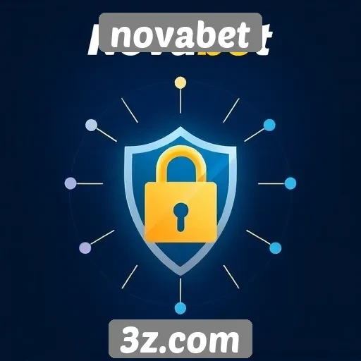 Funcionalidades de segurança do site Novabet