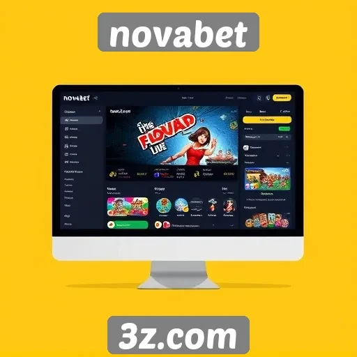 Estudo sobre a interface do usuário no novabet